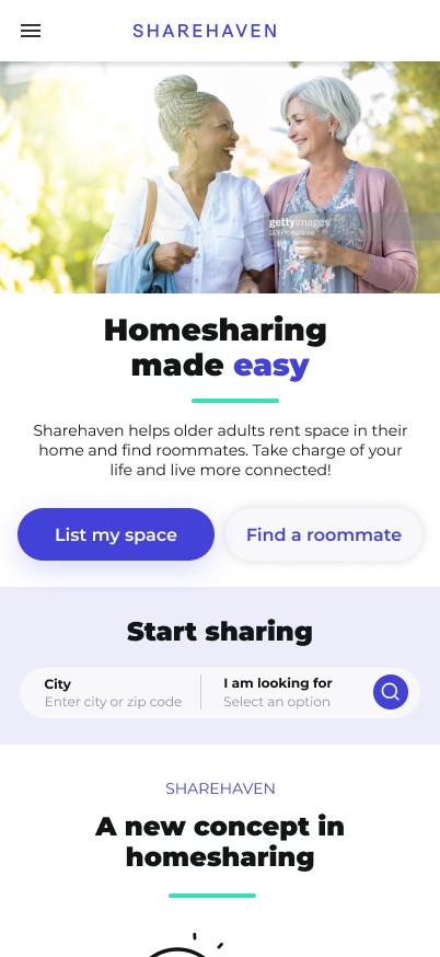 Home and search
